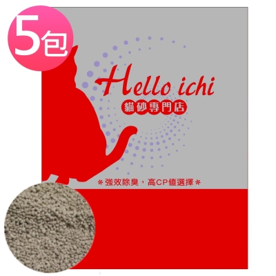 國際貓家HelloIchi 除臭小球砂 5L/包 (5包組)