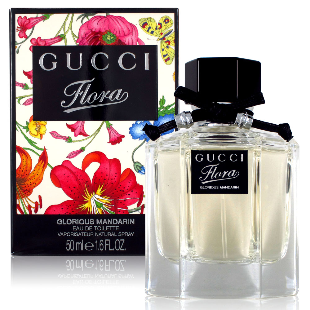 GUCCI 絢麗橙 女性淡香水 50ml 限量花花版