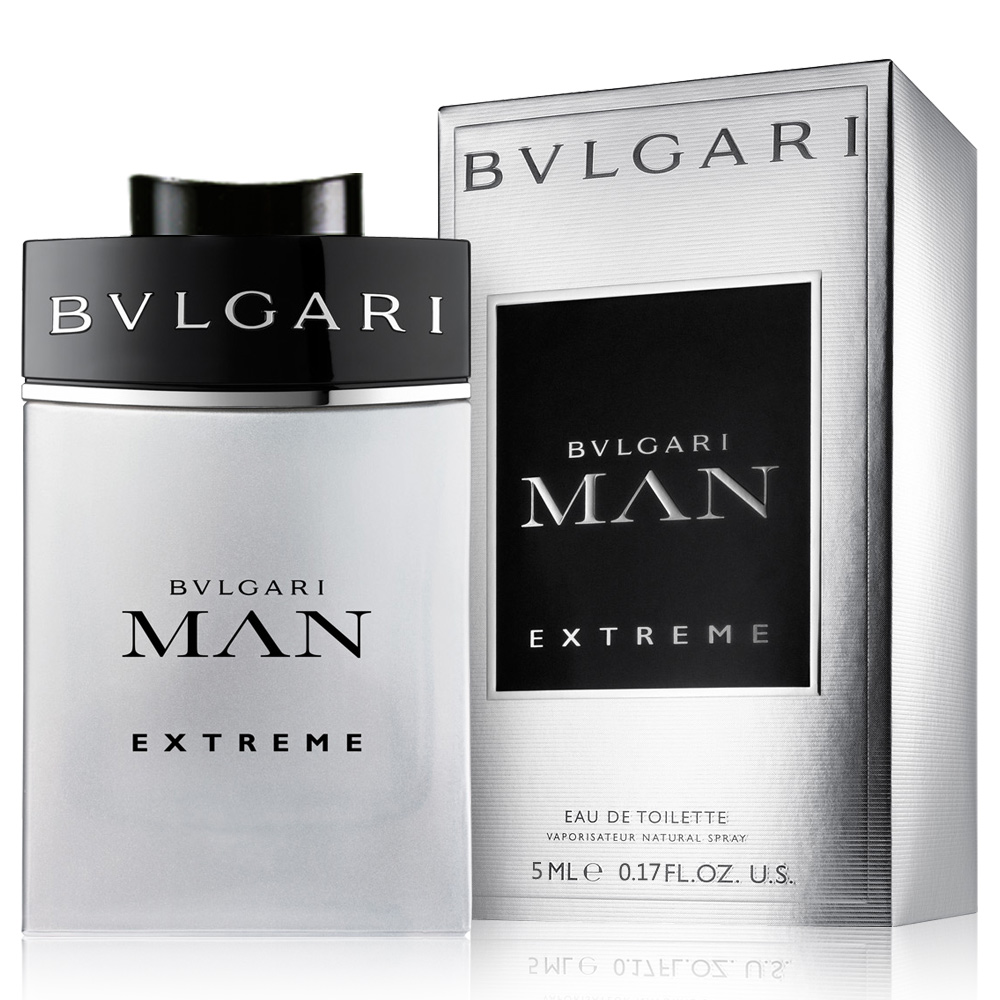 Bvlgari寶格麗 MAN EXTREME 極致當代男性淡香水小香5ml