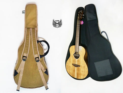 VEELAH V41-FGBR 駝黃色民謠木吉他專用袋