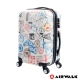 AIRWALK LUGGAGE - 精彩歷程 環郵世界行李箱20吋 - 各地米白 product thumbnail 1