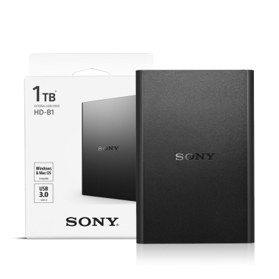 SONY 1TB USB3.1 行動硬碟(HD-B1)