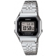 CASIO 經典復古數字型電子錶(LA680WA-1)-銀色x黑框/28.6mm product thumbnail 1