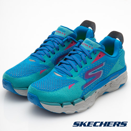 SKECHERS (女) GO RUN ULTRA R 2 - 15050BLGR