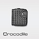 Crocodile Knitting系列多色手工編織拉鍊短夾 0103-6005 product thumbnail 1