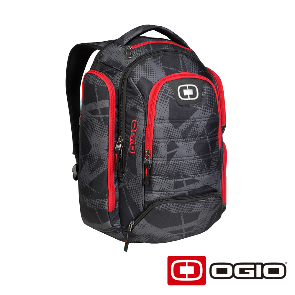 OGIO Metro II 17 吋都會電腦後背包-暗紋