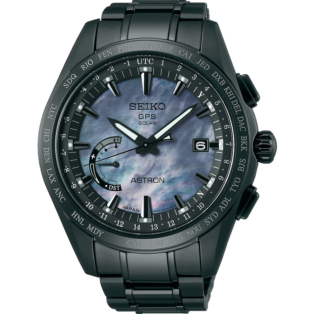 SEIKO ASTRON GPS 鈦衛星太陽能限量電波套錶(SSE091J1)-45mm | Astron