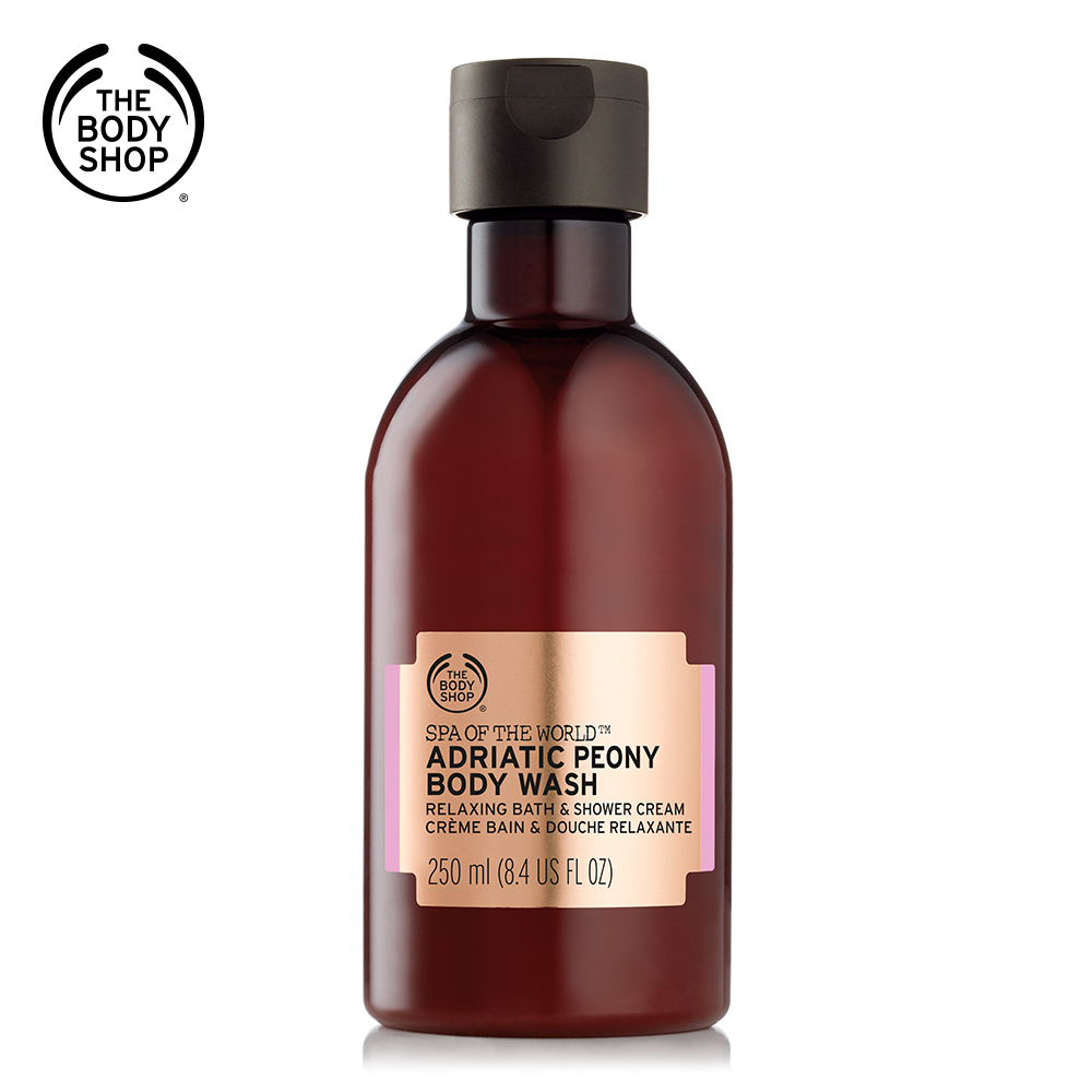 The Body Shop 亞得里亞海SPA牡丹靜心沐浴乳250ML