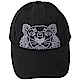 KENZO Tiger Canvas 經典虎頭刺繡圖騰棒球帽(黑色) product thumbnail 1
