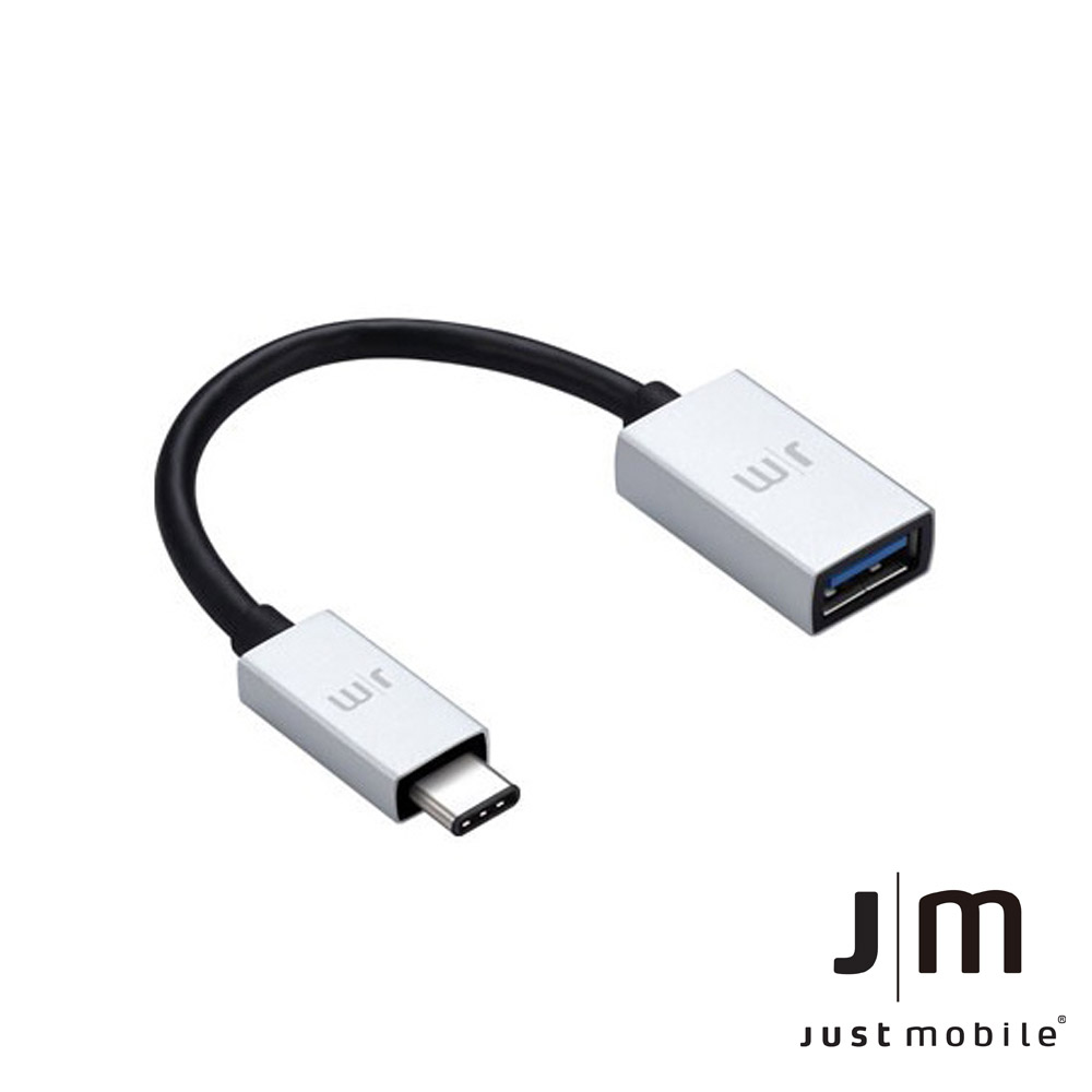 Just Mobile AluCable USB-C 3.1 to USB鋁質轉接器