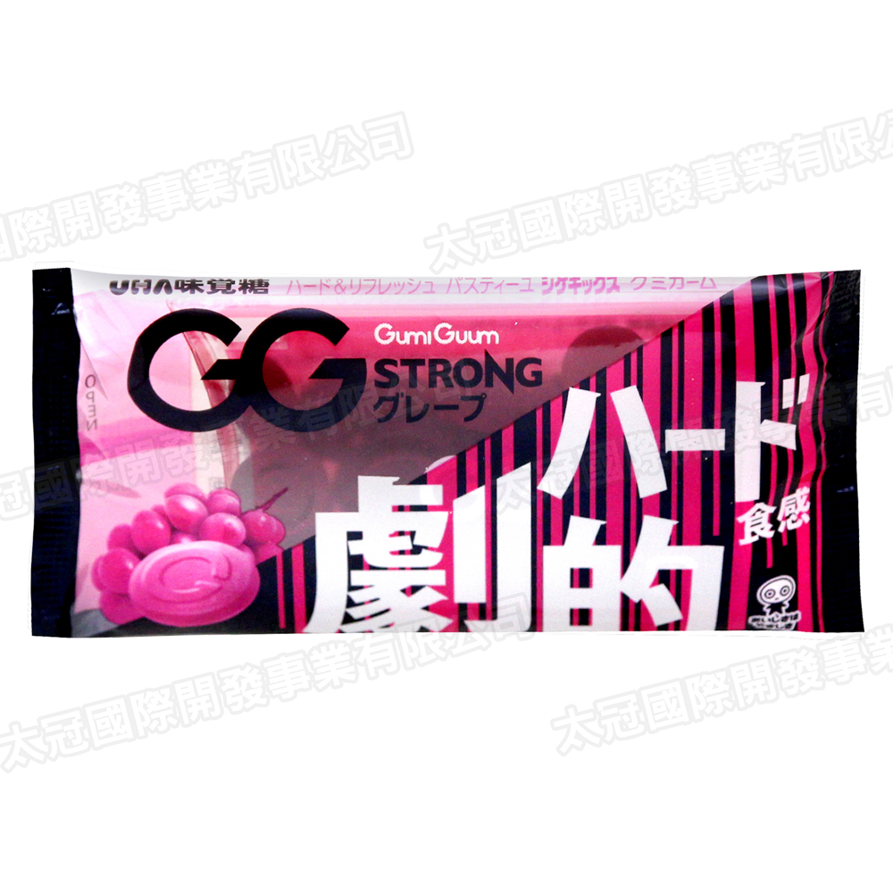 UHA味覺糖 QQ濃郁葡萄軟糖(20gx3包)