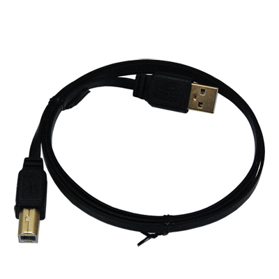 i-gota【愛購它】 超薄型USB 2.0 A公- B公 電腦傳輸線(1M)