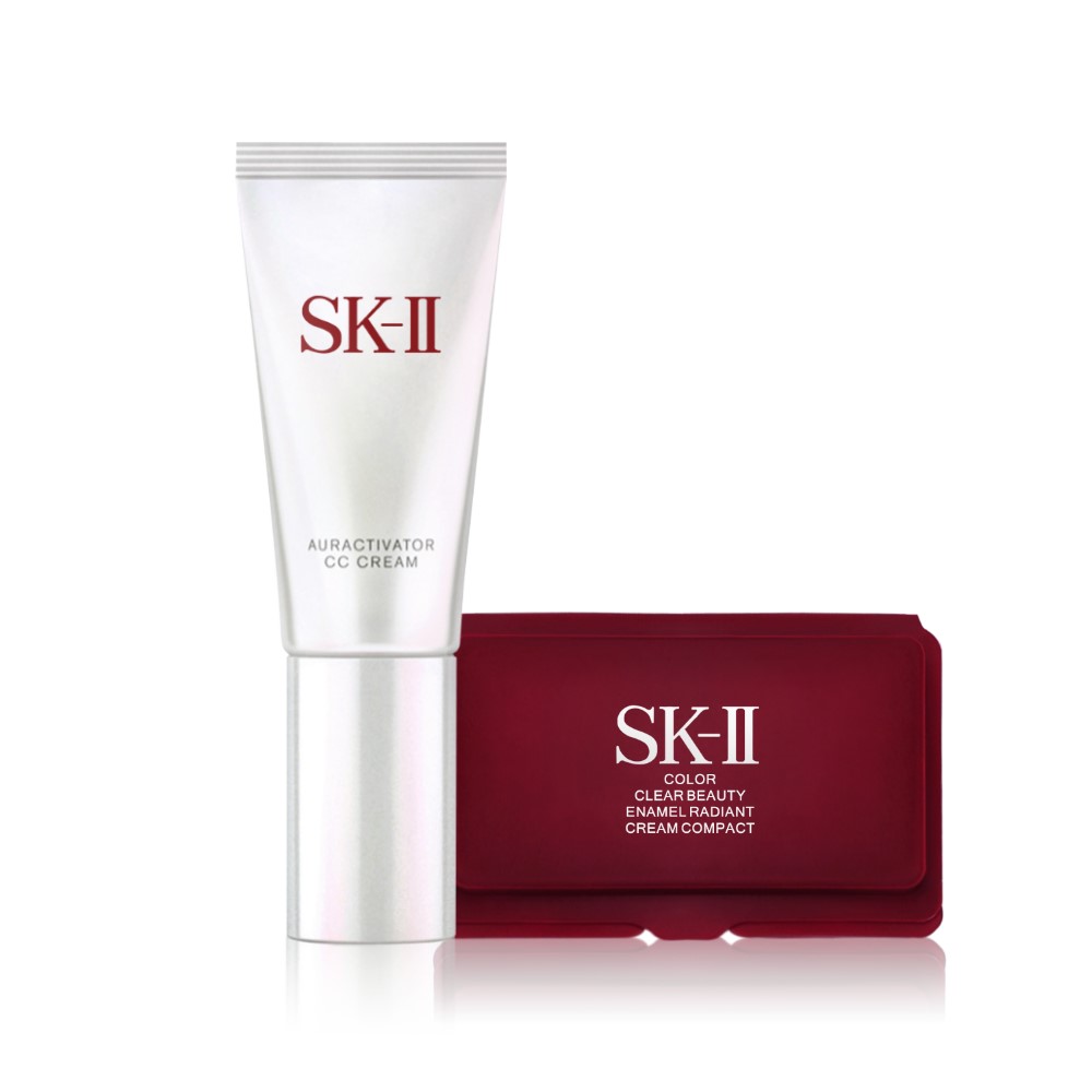 SK-II 光感煥白CC霜30g(送超肌能光潤無瑕緊顏粉凝霜1g#420)