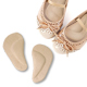 足的美形 珍珠絨兒童腳窩7分墊  駝(2雙) product thumbnail 1