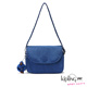 Kipling 鈷藍素面側背包 product thumbnail 1