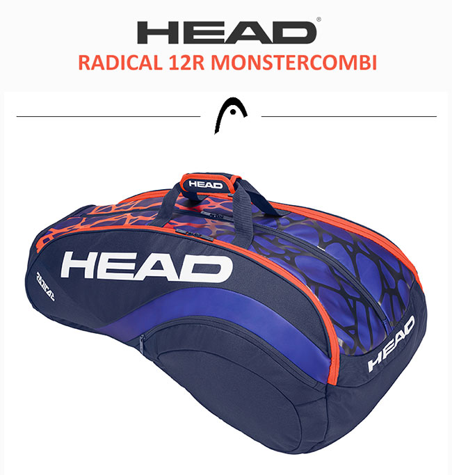 HEAD Radical Monstercombi 12支裝球拍袋 283308