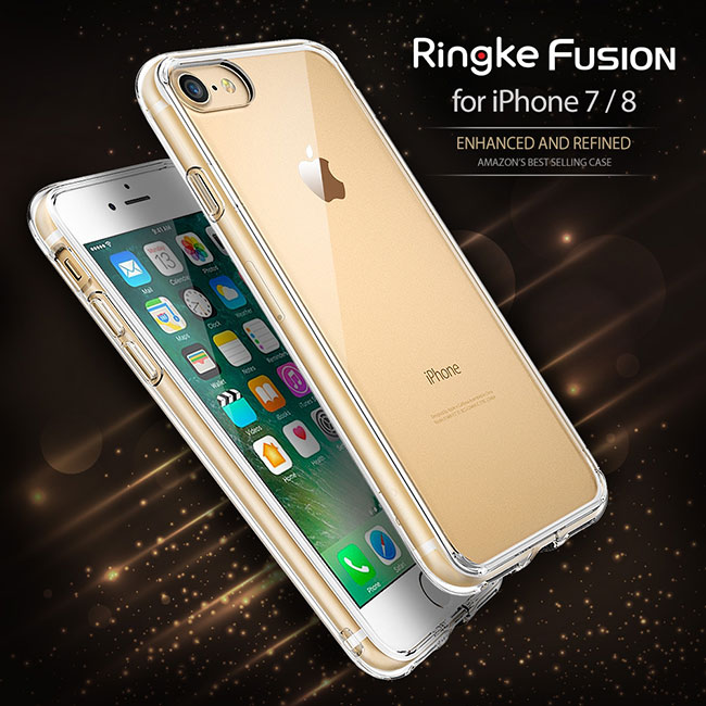 RINGKE iPhone 7 (4.7) Fusion 透明背蓋防撞手機殼