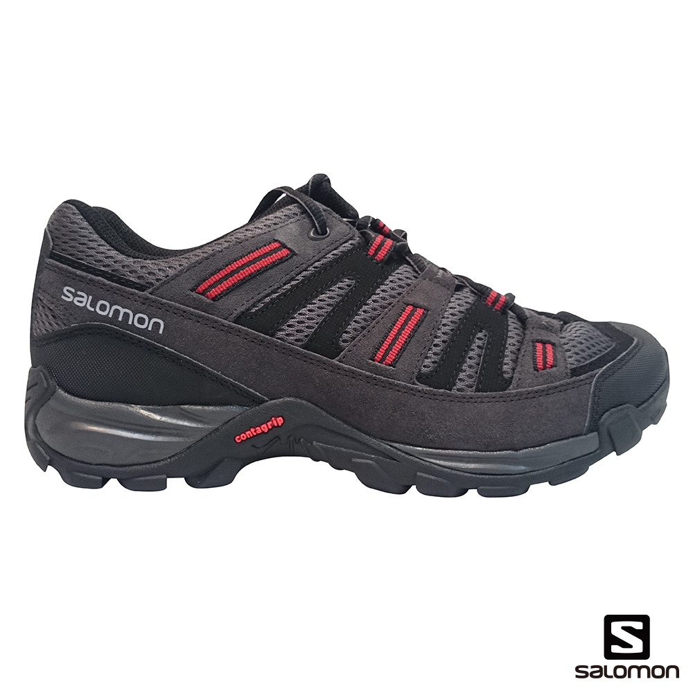 Salomon 登山鞋 健行鞋 低筒 男 SEKANI 灰褐