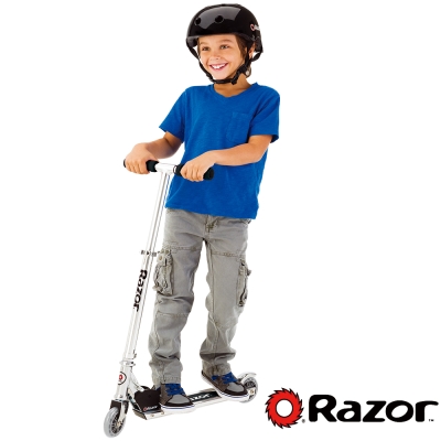 【 美國 Razor 】 A Scooter 兒童 滑板車 / 平衡車 - 黑色