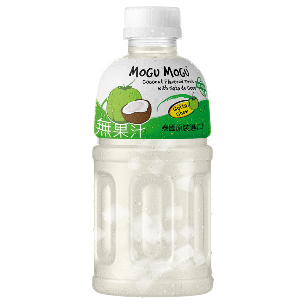 Mogu Mogu摩咕摩咕 椰果飲料-椰子口味(320ml)
