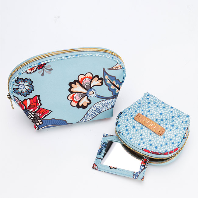 LiliO收納包 印度藝術植Cosmetic Bag Package Wedgew