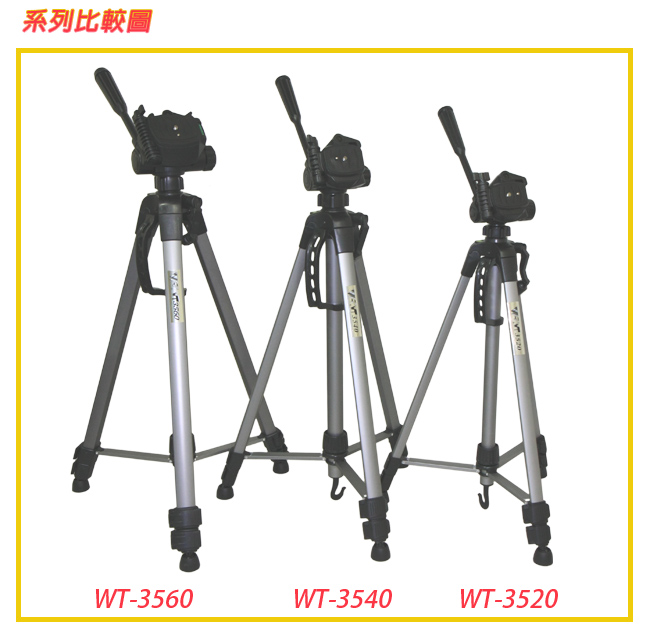 WEIFENG 偉峰 WT-3540 握把式三腳架