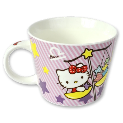 三麗鷗Hello Kitty星座馬克杯-天秤座