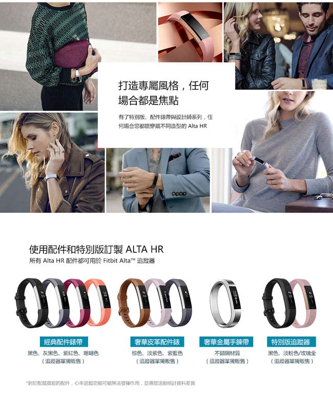 【Fitbit】Alta HR 心率運動手環