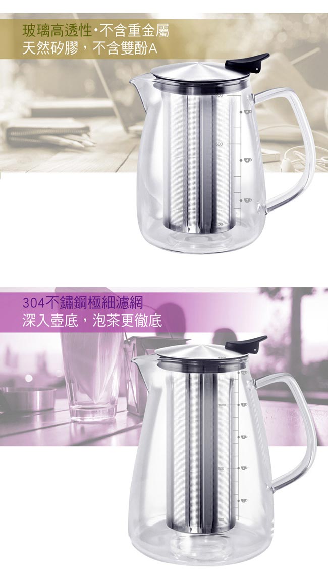 仙德曼 SADOMAIN直火花茶壺－900ML