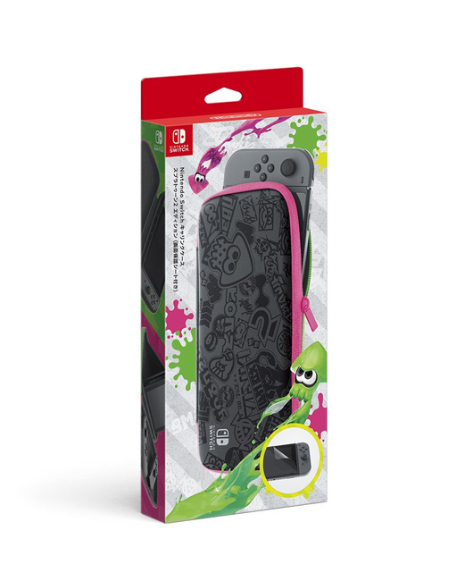 Nintendo Switch 攜帶包 漆彈大作戰 2 配色款(含保護貼)