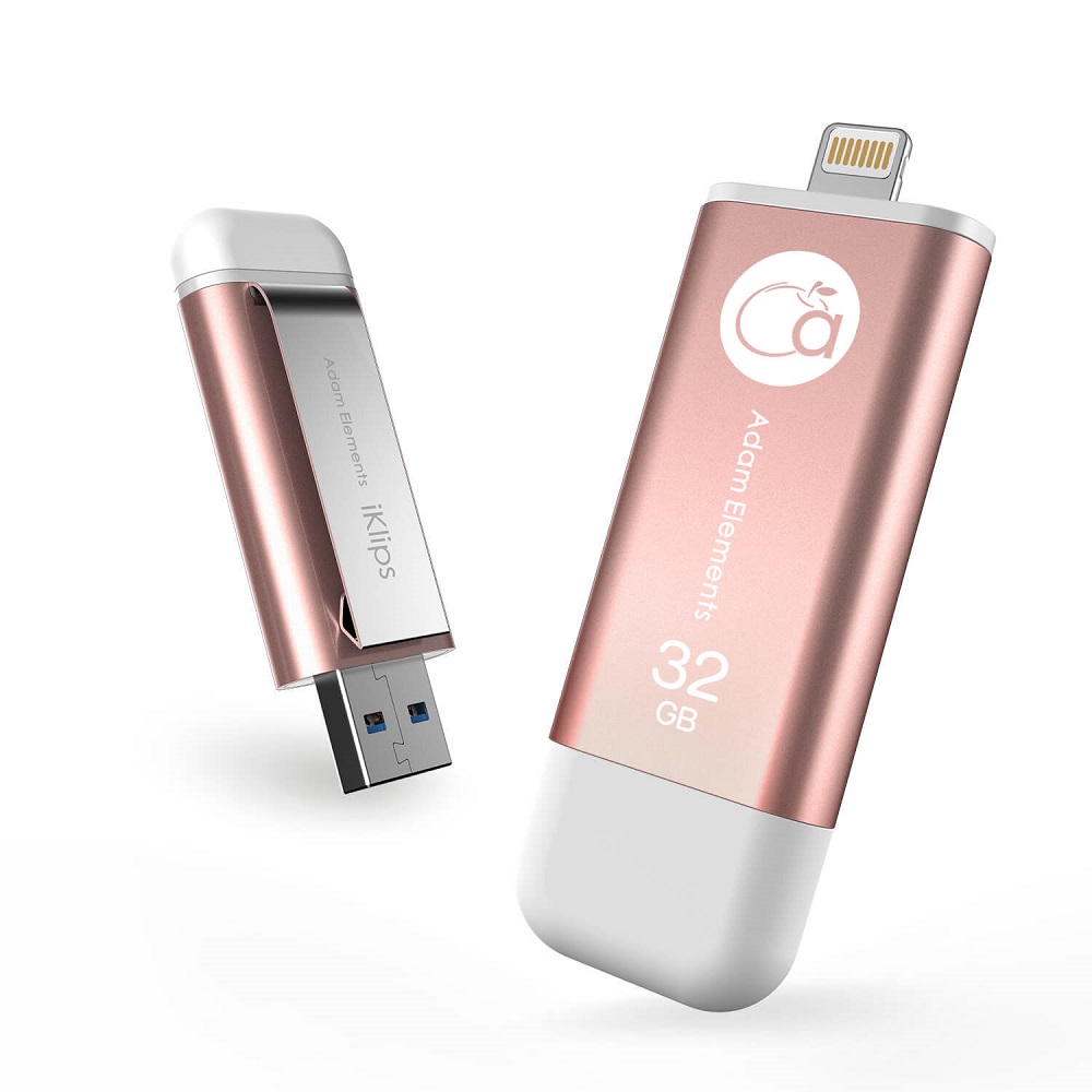 亞果元素 iKlips iOS系統專用USB 3.0極速多媒體行動碟 64GB product image 1
