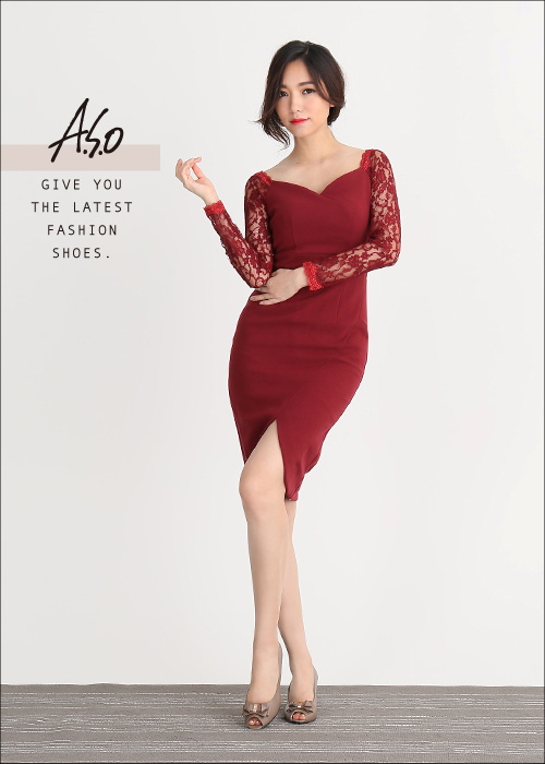 A.S.O 優雅美型 真皮甜美蝴蝶結魚口跟鞋 深卡其