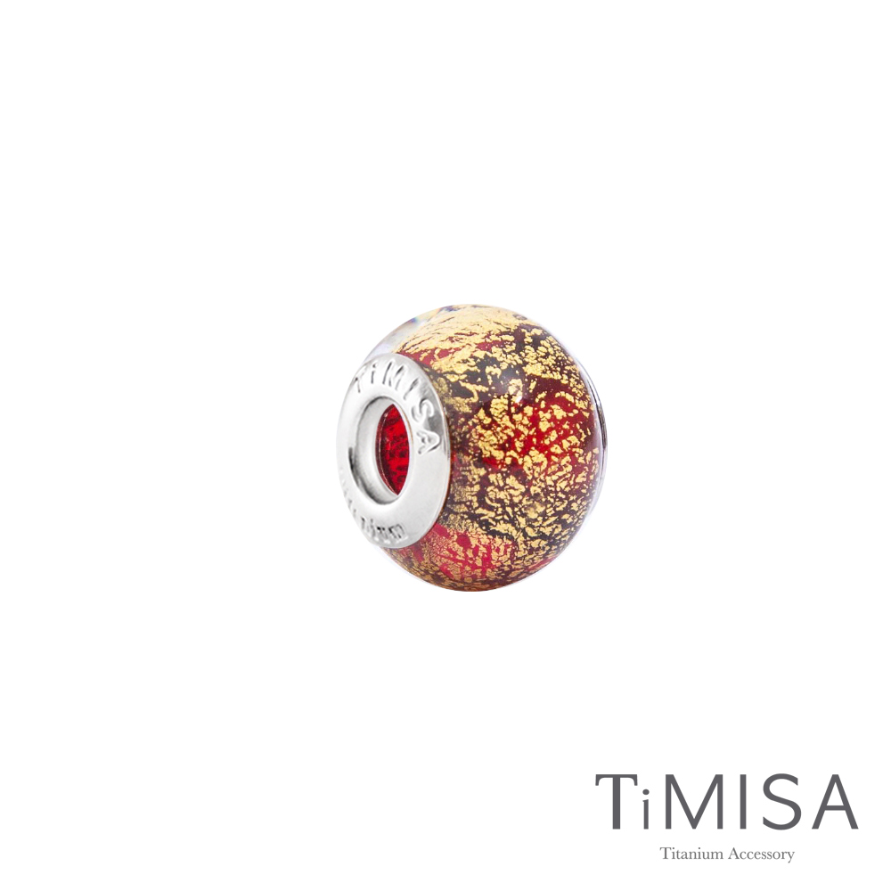 TiMISA《金莎(11mm)》純鈦琉璃 墜飾串珠