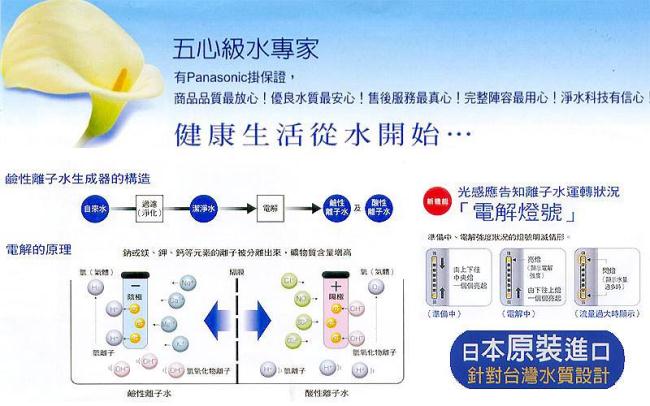 Panasonic 國際牌鹼性離子整水器TK-AS43ZTA