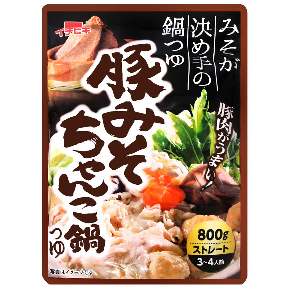 Ichibiki 鍋湯調味料-豬肉味噌風味(800g)