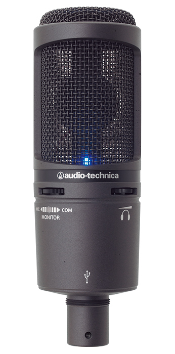 audio-technica 靜電型電容式麥克風 AT2020USB+