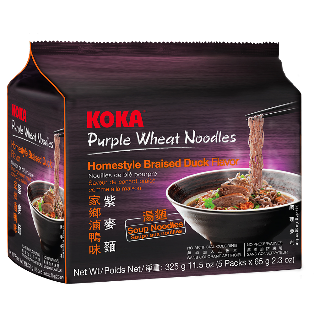 KOKA紫麥麵-家鄉滷鴨味(65gx5入)