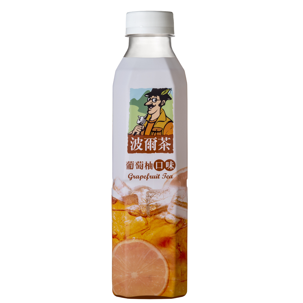 金車波爾茶葡萄柚口味 580ml(4入)