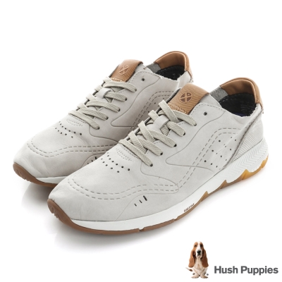 Hush Puppies GARRY 復古運動健走鞋-褐色