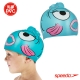 SPEEDO 兒童 矽膠泳帽 金魚藍 product thumbnail 2