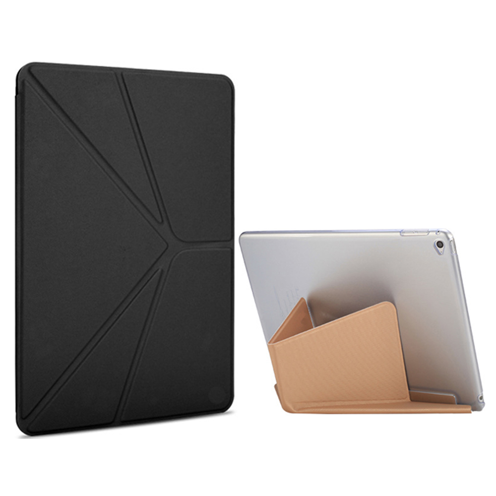 g-IDEA  APPLE iPad 2/3/4 V折休眠側翻保護皮套(附保貼)