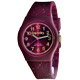 Superdry 極度乾燥 亮麗街頭 矽膠 運動腕錶-紫紅帶/紫紅面/37mm product thumbnail 1