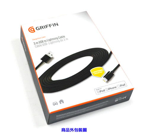 Griffin 3m USB to Lightning 3米連接線