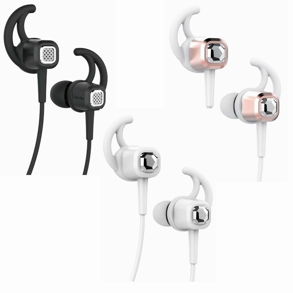 Superlux內耳掛入耳式耳機HD387加贈滑鼠墊