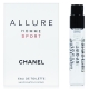 CHANEL香奈兒 ALLURE HOMME SPORT男性淡香水EDT 針管2ml product thumbnail 1