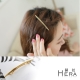 Hera赫拉 金屬壓紋長型彈簧髮夾(金色) product thumbnail 1