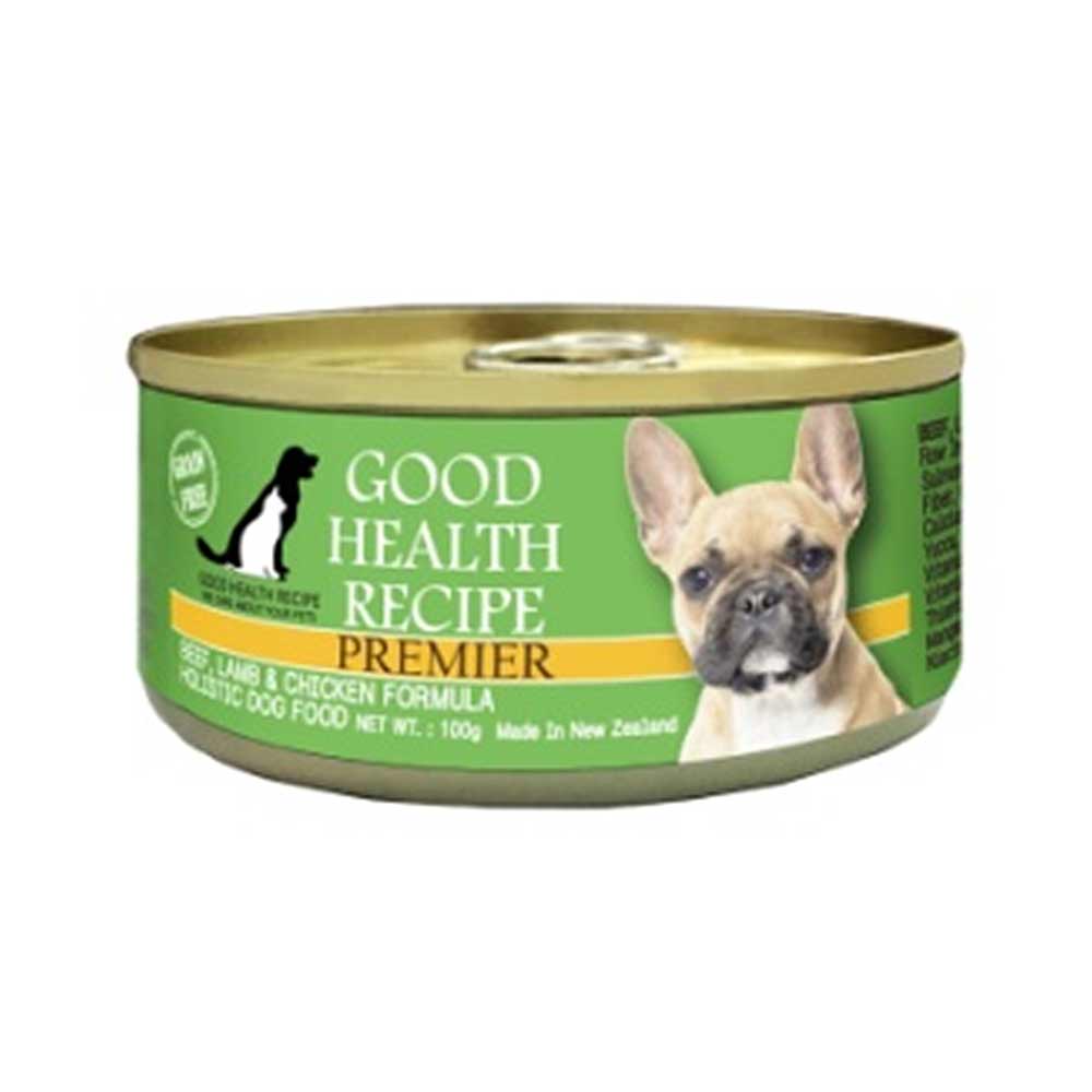 【GHR健康主義 】犬用牛羊加雞肉配方主食 犬罐 100g x 24入