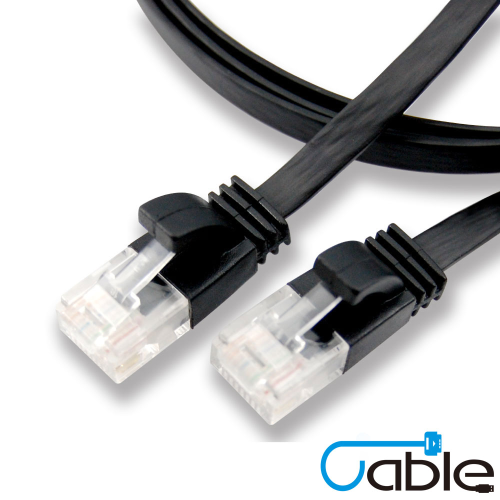 Cable CAT6高速網路扁線 2公尺