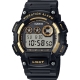 CASIO卡西歐 十年電力手錶-黑金/45mm product thumbnail 1