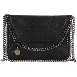 Stella McCartney Falabella 信封造型鍊帶包(黑色)